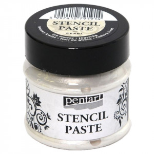 Pasta pentru sablon (stencil paste) 50ml Pentart 2940- - Img 4