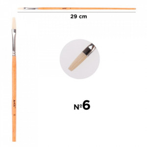 Pensula par porc varf drept coada lunga Artix PP288 - Img 3