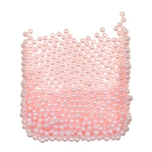 Perla plastic roz deschis 4mm 20g