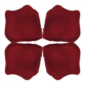 Petale flori textil 4,5x4,5cm 128/set - Img 2