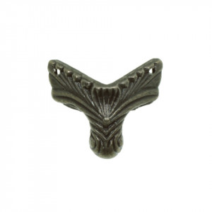 Picior metalic bronz pentru cutie 2x2,5x3cm X108