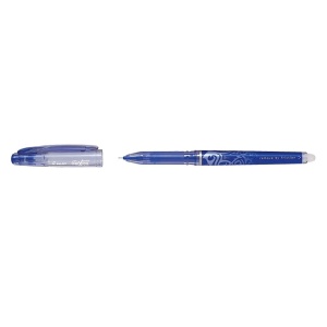 Pix gel albastru Pilot Frixion 0,5mm + guma - Img 2