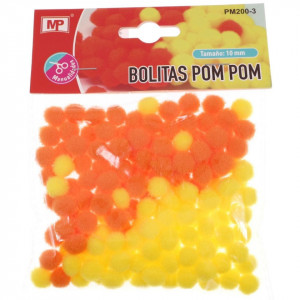Pompon 10mm 150/set MP PM200 - Img 7