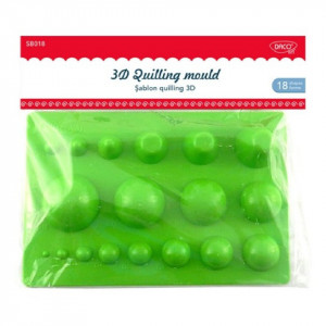 Sablon quilling 18 forme 3D Daco SB018
