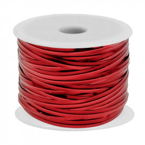 Sarma cu staniol rosu 4mm x 75m/rola