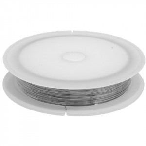 Sarma de modelaj argintie 0,2mm x 24m/rola