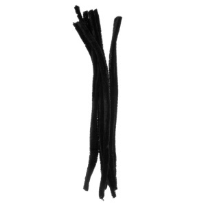 Sarma plusata 10mm x 30cm 10/set negru AAC954