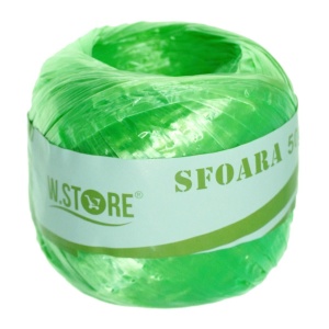 Sfoara rafie sintetica 1cm 50g verde neon