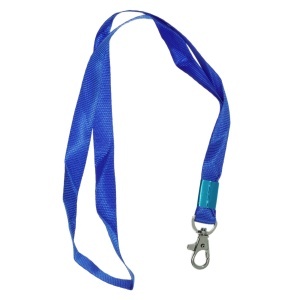 Snur textil pentru ecuson cu prindere carabina Cnx S1418