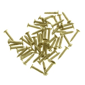 Surub auriu pentru agatatoare tablou 1cm 40buc (11,3g)