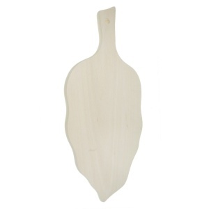 Tocator lemn model frunza 40x18x1,7cm KD821