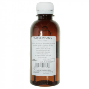 Ulei de in crud 200ml Fondul Plastic