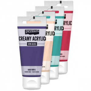 Vopsea acrilica Creamy semilucioasa 60ml Pentart