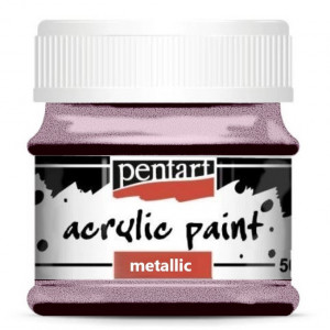 Vopsea acrilica metalizata 50ml Pentart - Img 13