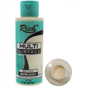 Vopsea acrilica multisuprafete mata 120ml Rich MLS-120 - Img 27