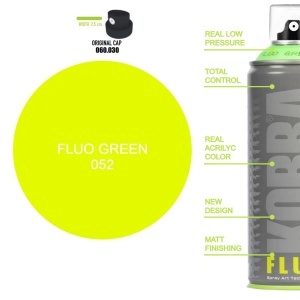 Vopsea acrilica spray 400ml Kobra HP fluorescent - Img 5