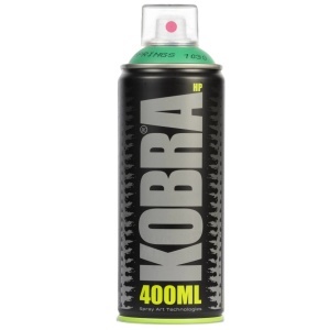 Vopsea acrilica spray 400ml Kobra HP verde primavara 1030