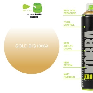 Vopsea acrilica spray 600ml Kobra Krome - Img 3