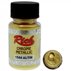 Vopsea metalica cromata 50ml Rich CHR-050 - Img 2