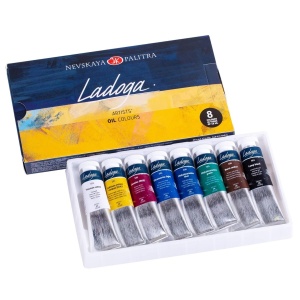 Vopsea ulei Ladoga 8 culorix18ml/set Nevskaya 1241081