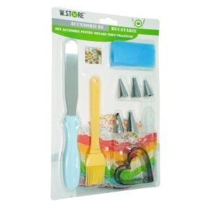Accesorii cofetarie 4 modele/set 061309