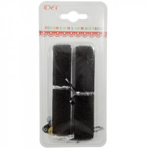 Banda scai (velcro) neagra 2x50cm 055913