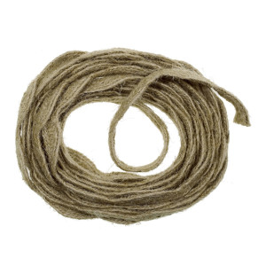 Banda sfoara iuta arabescuri 1cm x 3m
