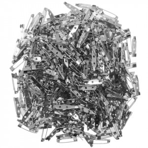 Baza brosa argintiu inchis 2 gauri 25mm 235g (480buc)