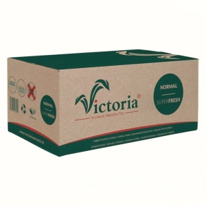 Burete flori umed verde 23x11x7cm 20/set 2167