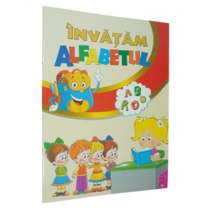 Carte educativa 21x28,5cm 32 pagini - Invatam alfabetul