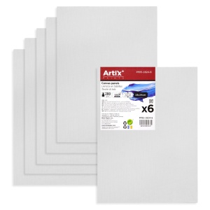 Carton panzat 18x24x0,3cm 280g 6/set Artix PP95-1824-6