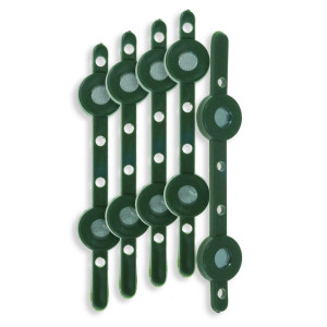 Cocarda verde cu 2 magneti 7,8cm 5/set