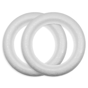 Coronita polistiren baza plata 19cm/2set DD66640