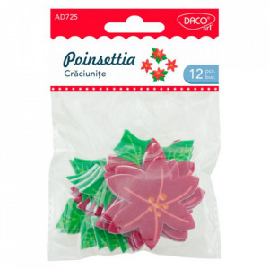 Craciunita pasla adeziva dimensiuni variabile 12/set Daco AD725