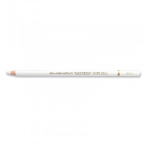 Creion color Gioconda mina carbune natural alb Koh-I-Noor K8812-2/3/4 - Img 2
