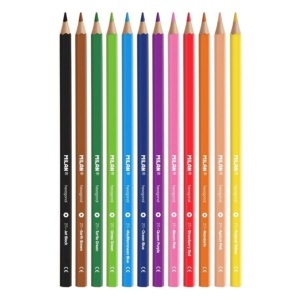 Creion color hexagonal 12/set Milan 80012 - Img 2