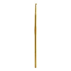 Croseta aluminiu auriu varf 2,5mm 15cm 507225