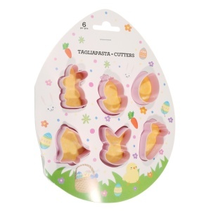Decupator plastic 2,5-3,5cm modele Paste 6/set T13119