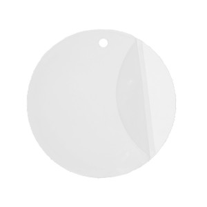Disc plexiglas transparent cu gaura 8cm