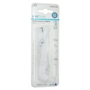 Fermoar 20cm alb 5201346 KmtStyle