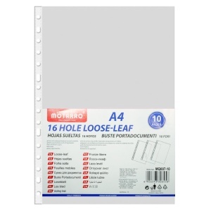File protectie A4 35 microni 10/set MQ007-10