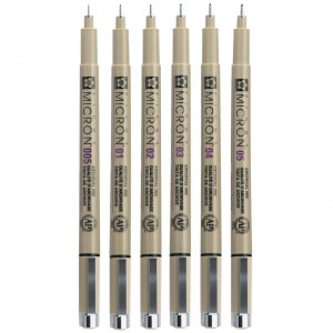 Fineliner Pigma Micron negru Sakura