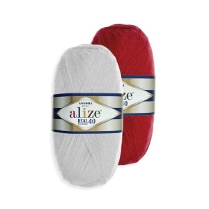 Fir acrilic/lana Alize Angora Real 430m 100g/scul