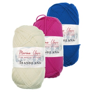 Fir lana Merino Clasic 100g/scul Transilana