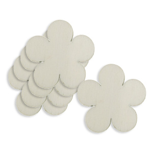 Floare placaj M1 5 petale 3cm 5/set