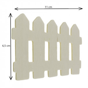 Gardut placaj 11x6,5cm 4/set Colorarte A601 - Img 2