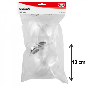 Glob plastic transparent Meyco - Img 3