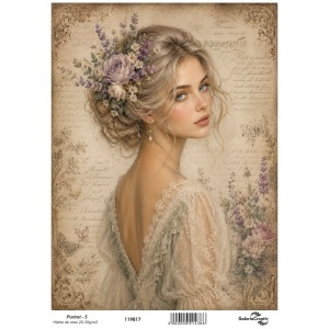 Hartie de orez Portret - 5 20x27,5cm
