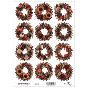 Hartie decoupage Toamna, Halloween - 2 20x27,5cm 90g