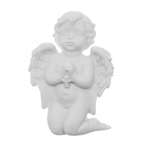 Inger rasina alb model-1 ingenunchiat 4,5x1,8x6,8cm DD56443
